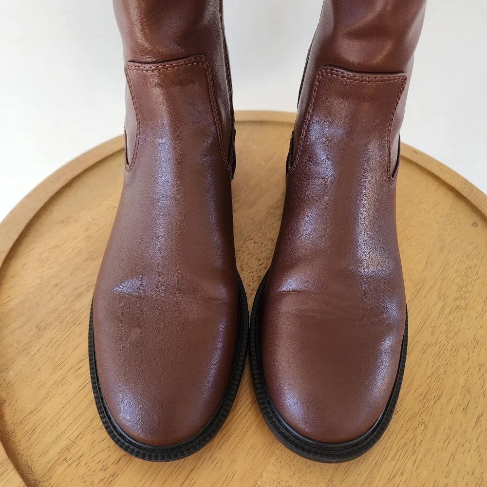 Coach Faith Knee-High Women's Lug Sole Riding Boots